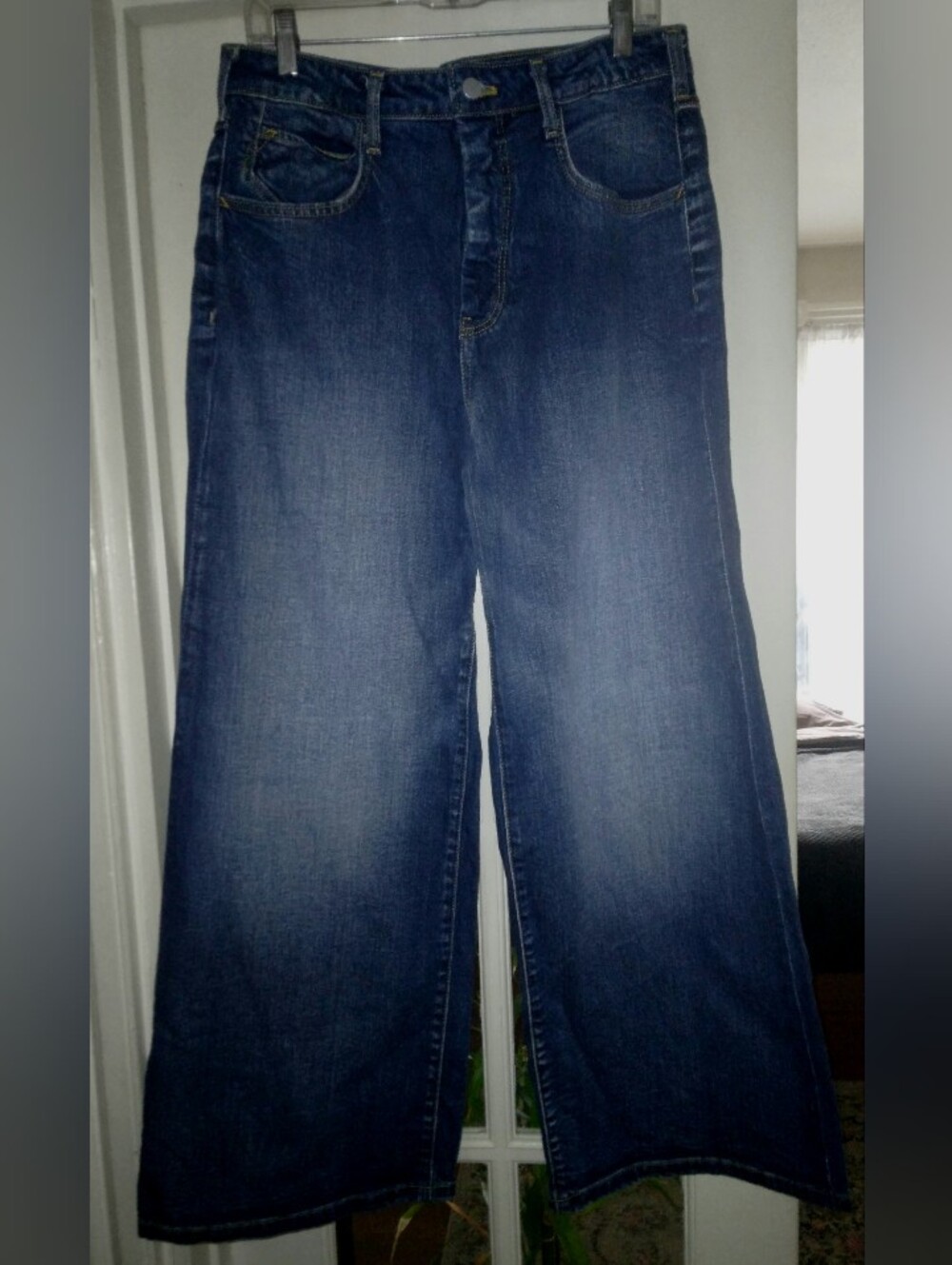 Pilcro Slouchy High-Rise Wide Leg Jeans - Picture 2 of 8